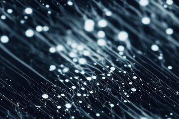 Abstract background about neural connections