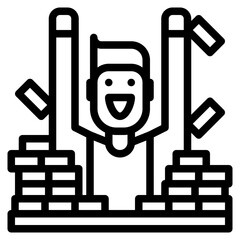 customer man win gambling casino