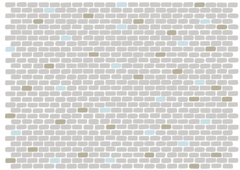 レンガの壁の背景イラスト