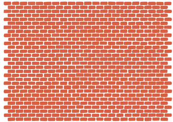 レンガの壁の背景イラスト