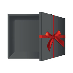 Vector colorful gift boxe with ribbon and bow.