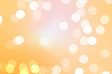 Yellow Bokeh Background
