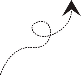 Hand Drawn Black Arrows Vector