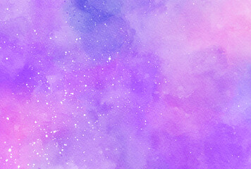 背景素材_水彩テクスチャ_紫