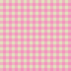 Seamless Plaid pattern design. Ornament pattern suitable for fabric, illustration, paper print, wallpaper. Warm colour style.