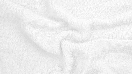Fototapeta na wymiar White cloth and soft light gray smooth line modern texture background. White background.