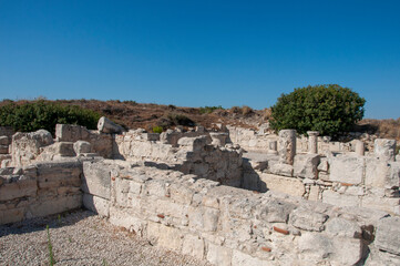 Fototapeta na wymiar Curium Ancient Theater (Kourion) (Limassol - Cyprus) 