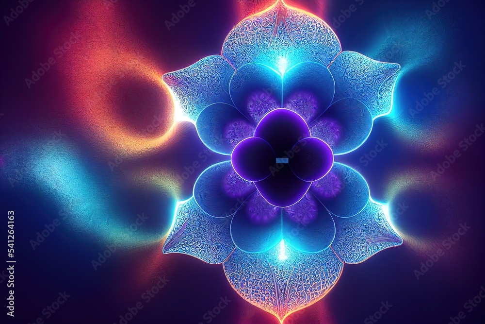 Poster abstraction. technological background. connection structure. color interlacing effect. 3d rendering,