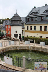 Fototapeta premium Glockenspiel Schwarzenberg Erzgebirge