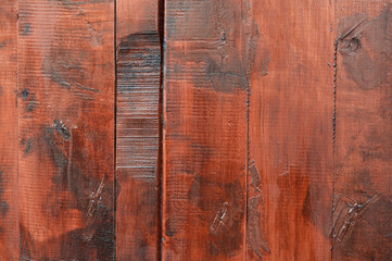 wooden background. woody texture. surface with boards. parquet on the floor. colored doors. loft style canvas