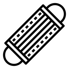 mask line icon