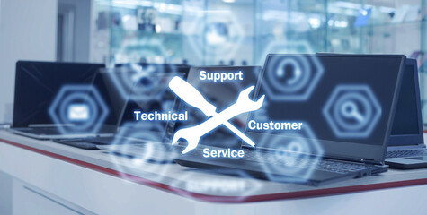 Concept of Technical Support Customer Service
