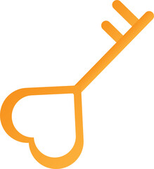 this is a key with heart