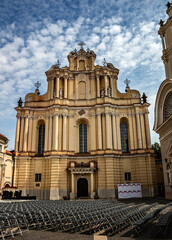 Obraz premium Sts. Johns church, years of construction 1738 - 1749. City of Vilnios, Lithuania