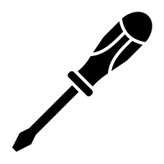 Screwdriver Glyph Icon