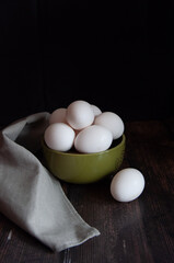 eggs on the table