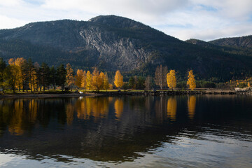 autumn in the mountains
