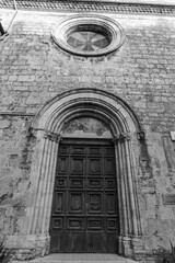 Isernia. Molise. The Church of S. Francesco