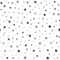 Star pattern. Seamless vector stars background. Cute festive Christmas and holidays ornament