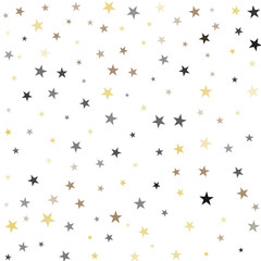 Star pattern. Seamless vector stars background. Cute festive Christmas and holidays ornament