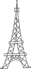 Eifel tower illustration
