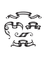 set of banners