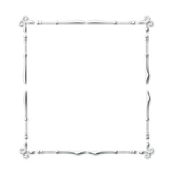 Frame, in the style of an ornament, Vector illustration eps 10, Art.	