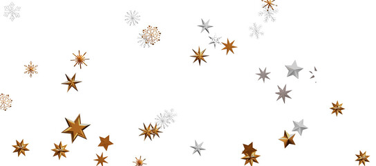 Falling snow at night. Bokeh lights