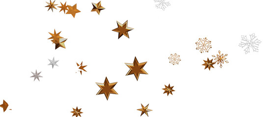 Snowflakes Falling On Snow - Winter Banner