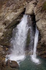 Waterfall cascade in South Tyrol