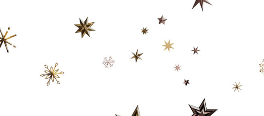 stars and snowflakes