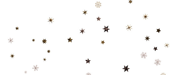 Winter christmas sky with falling snow