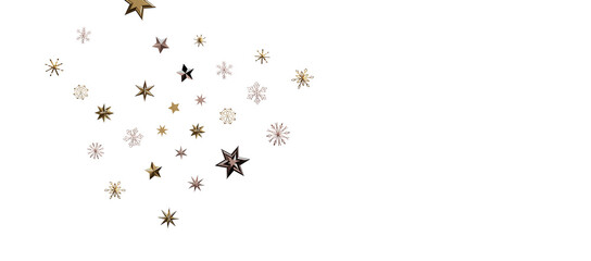 stars and snowflakes
