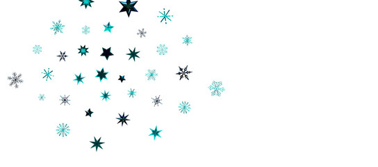 stars and snowflakes
