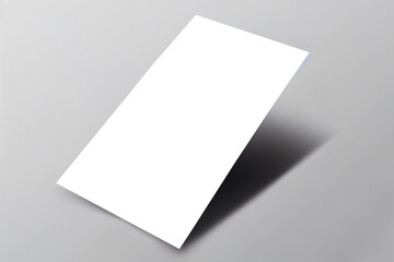 Blank brochure template for presentation layout and design. Flyer mockup for booklet and advertising