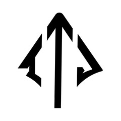 ITJ logo. ITJ logo letter logo design vector image. ITJ letter logo design. ITJ modern and creative letter logo. 3 letter logo Vector Art Stock Images.  