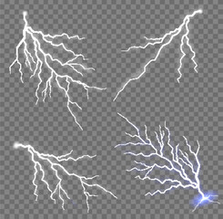 Thunder storm lightning, light effect, lighting