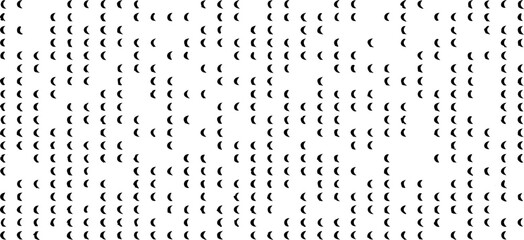 Obraz premium Rough, irregular texture composed of monochrome geometric elements. Overlay distressed grunge background. Abstract vector illustration. Isolated on white background. EPS10