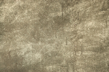 Fototapeta premium Painted in faded grey plywood surface closeup as grunge background