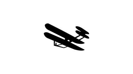 First plane silhouette