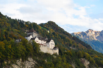 Fototapeta na wymiar Vaduz Castle in Liechtenstein