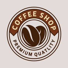 Coffee shop logo , symbol design template