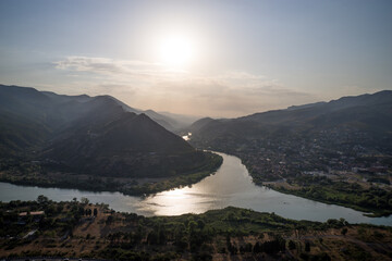 Blick auf Aragwi © F. Trost