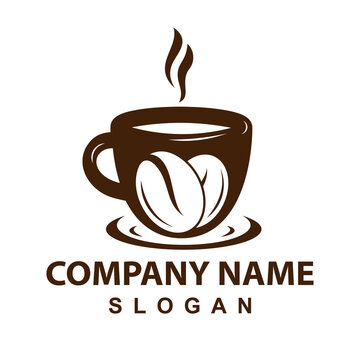 coffee cup logo design template  ( turkish coffee )