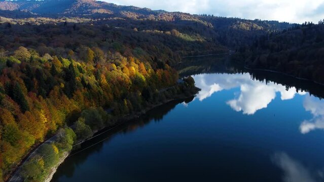 Racha, Autumn, Fairytale, Georgia, Colorful, 