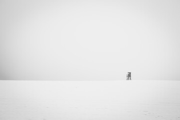 Einsamkeit im Schnee