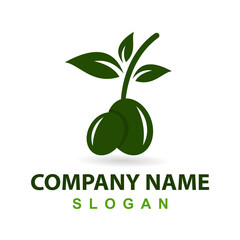 Olive logo, Olive label, logo design