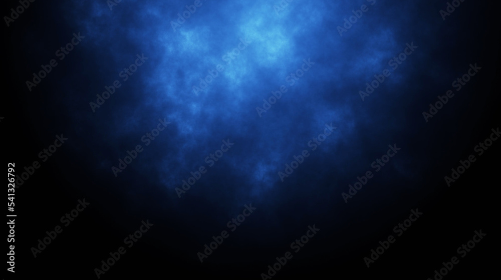 Fototapete digitally generated fractal based mysterious abstract background. dark background illustrator