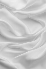 Naklejka na ściany i meble Background for product or cosmetics made of white silk