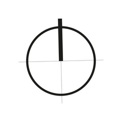 Brújula 02, simbología en planta 